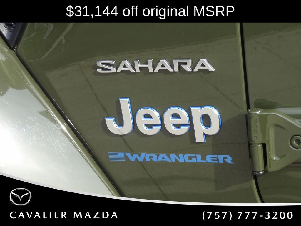 2023 Jeep Wrangler Sahara 4xe