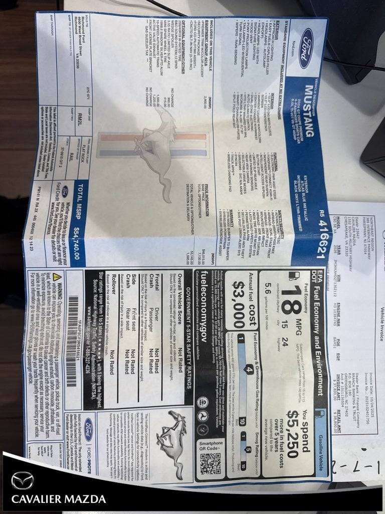 2024 Ford Mustang GT Premium