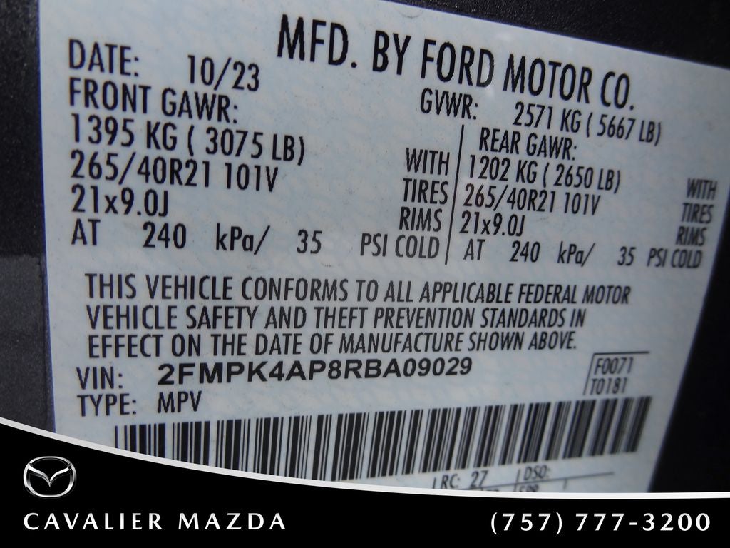 2024 Ford Edge ST