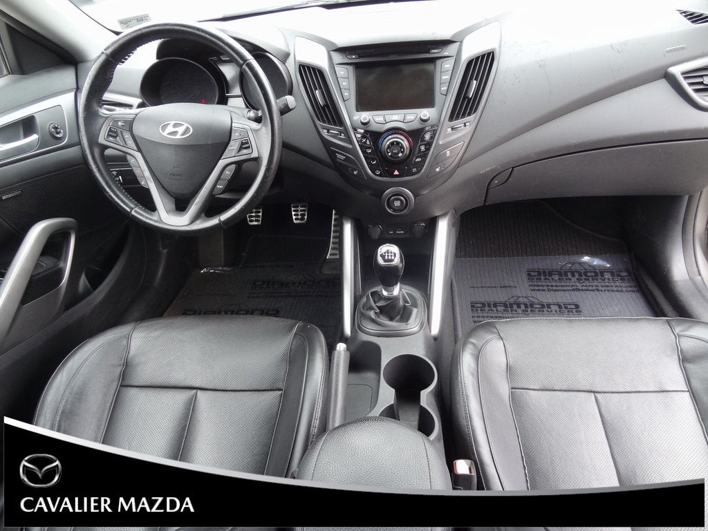 2013 Hyundai Veloster Turbo w/Black