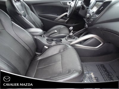 2013 Hyundai Veloster Turbo w/Black