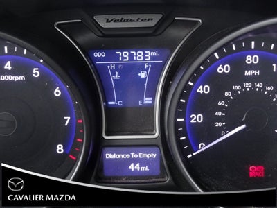 2013 Hyundai Veloster Turbo w/Black