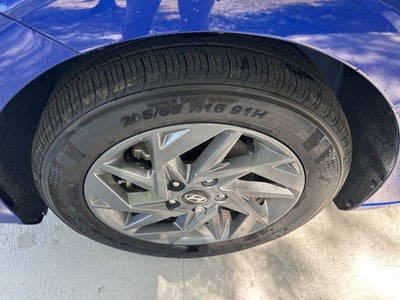 2025 Hyundai Elantra HEV Blue