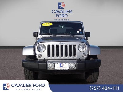 2016 Jeep Wrangler Sahara