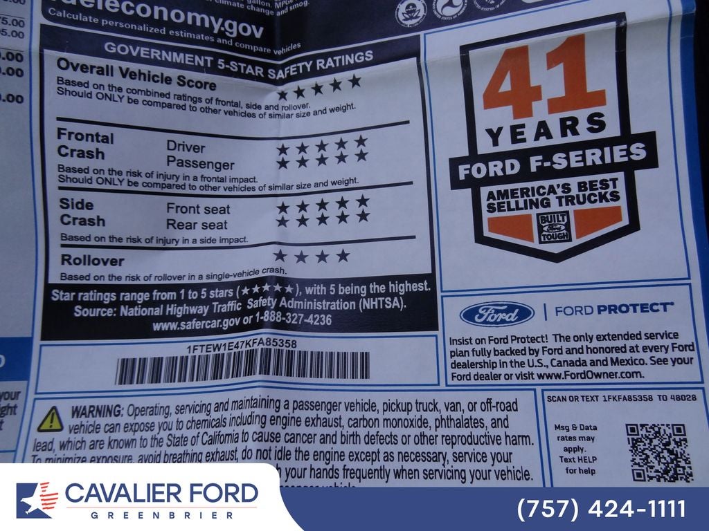2019 Ford F-150 Platinum