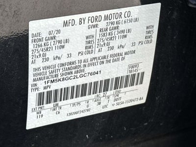 2020 Ford Explorer ST