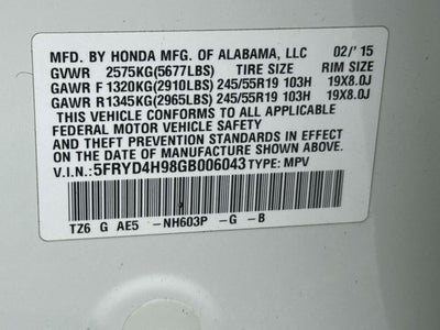 2016 Acura MDX 3.5L