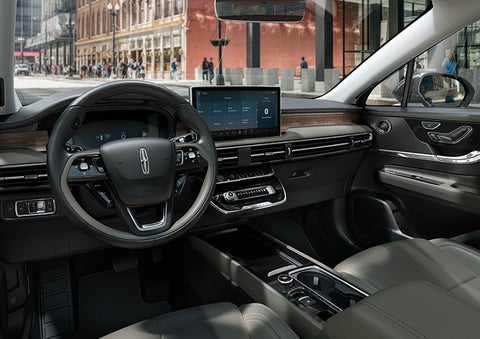 The interior dashboard of 2024 Lincoln Corsair® SUV is shown here. | Cavalier Lincoln in Chesapeake VA