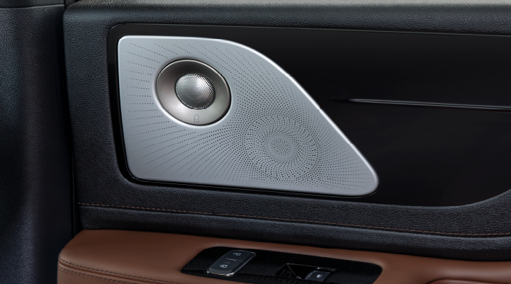 A close-up of a speaker located on the door’s interior is shown. | Cavalier Lincoln in Chesapeake VA