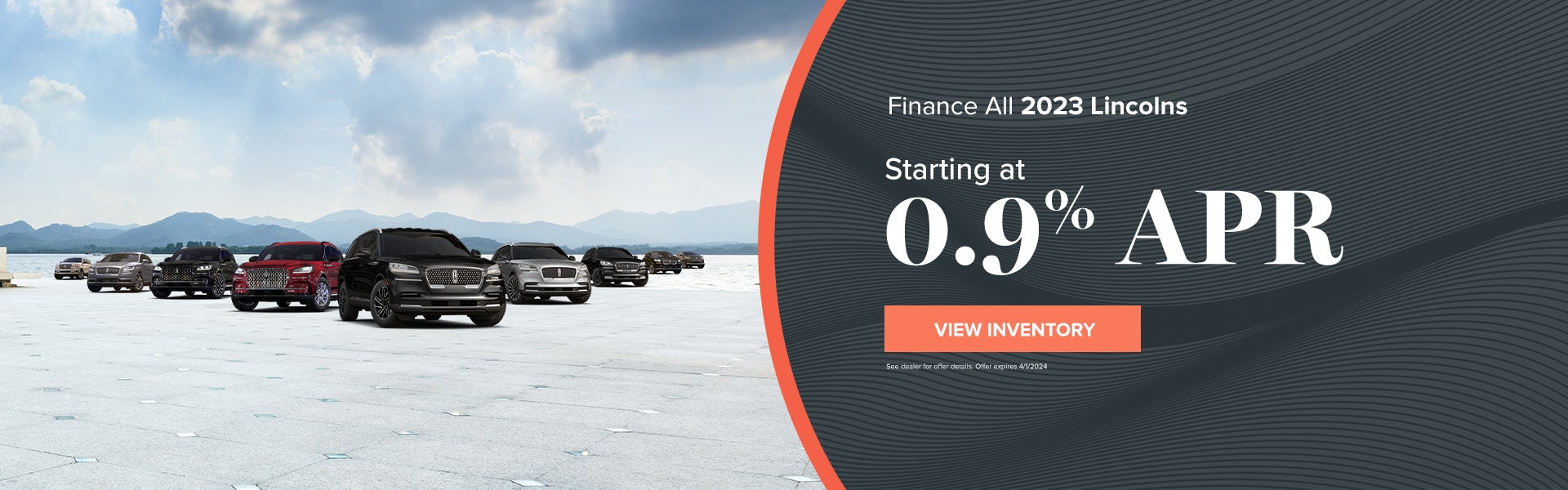 Finance all 2023 Lincolns starting at 0.9% APR 